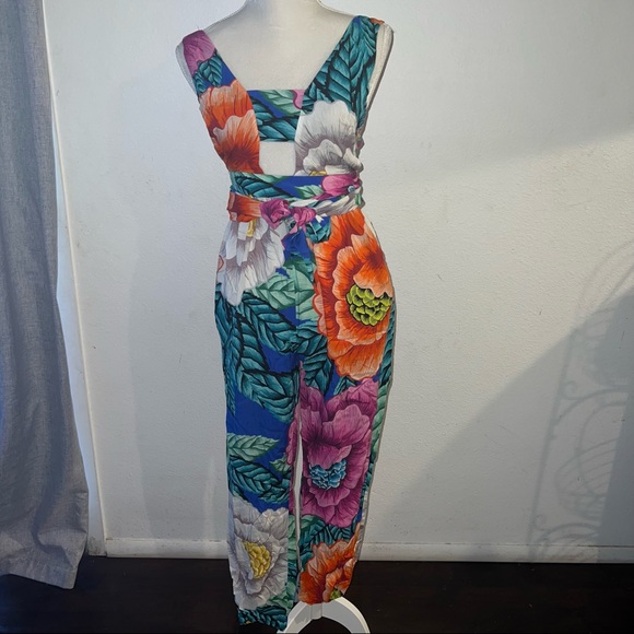 Mara Hoffman Colorful Floral Jumpsuit - Picture 3 of 9